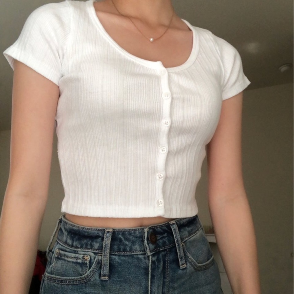 white zelly top